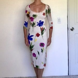 Dolce & Gabbana Silk Blend Dress IT 40